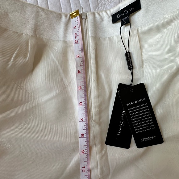 Givh Shyh . A beige mini skirt with pockets. Size XS. - Picture 7 of 10